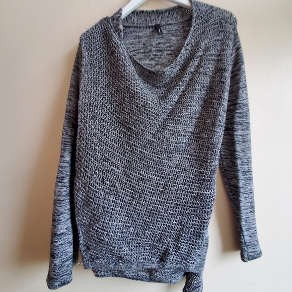 Jessica 3 ways to wear 100% Cotton Cardigan - Heather Grey color small size - Picture 2 of 12